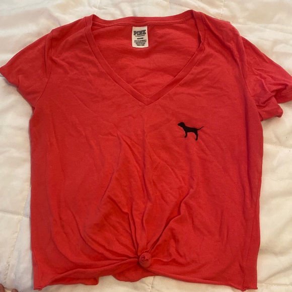PINK Victoria's Secret Tops - VS PINK logo crop top